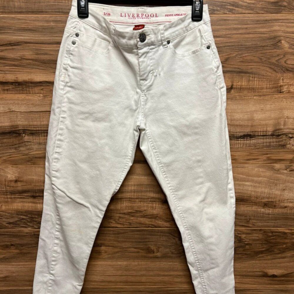 Liverpool size‎ 2 penny ankle skinny pants